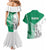 Hometown Nigeria Couples Matching Mermaid Dress and Hawaiian Shirt Flag and Map - Wonder Print Shop