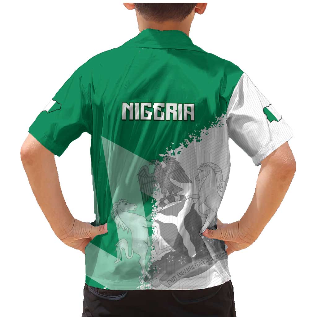 Hometown Nigeria Family Matching Mermaid Dress and Hawaiian Shirt Flag and Map - Wonder Print Shop