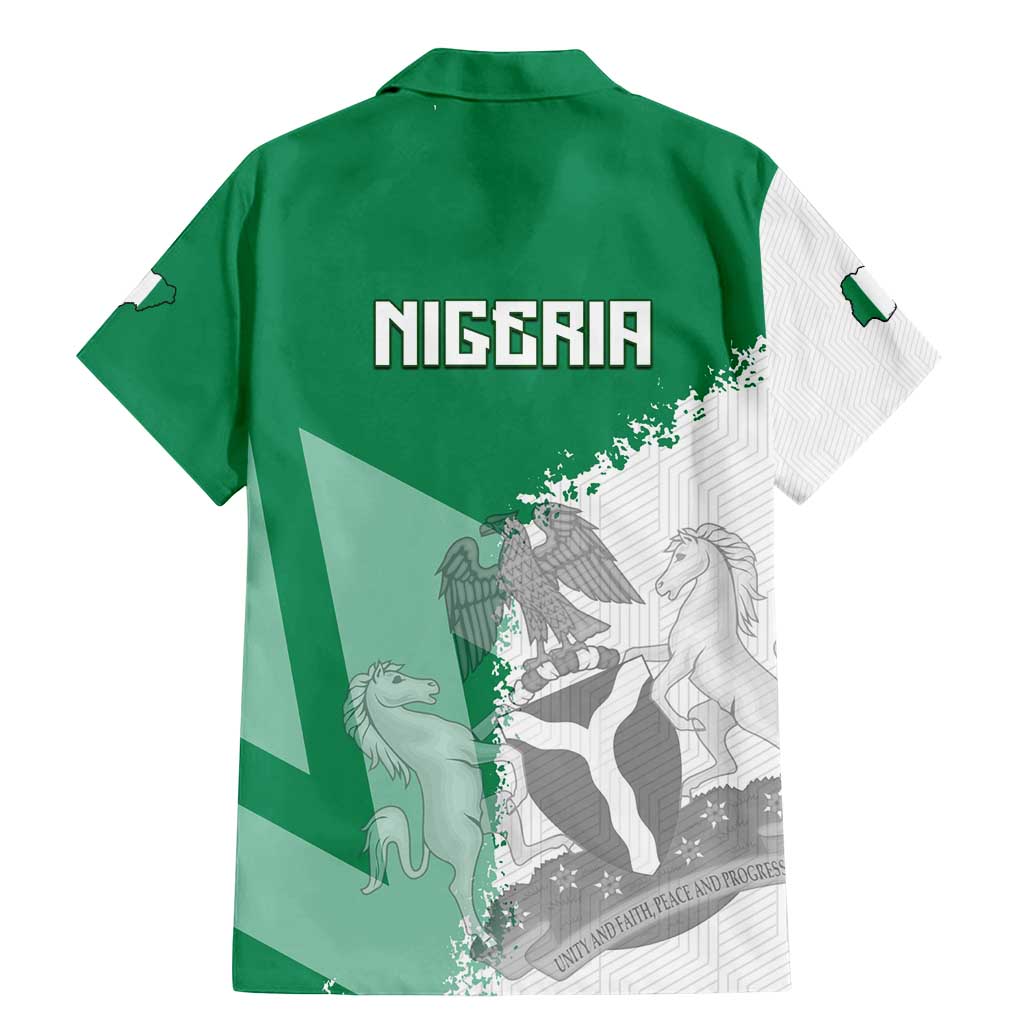 Hometown Nigeria Family Matching Mermaid Dress and Hawaiian Shirt Flag and Map - Wonder Print Shop