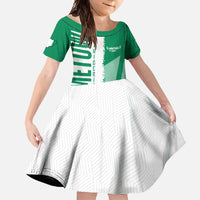 Hometown Nigeria Family Matching Off Shoulder Maxi Dress and Hawaiian Shirt Flag and Map - Wonder Print Shop