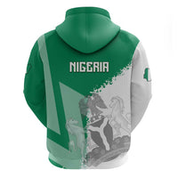 Hometown Nigeria Hoodie Flag and Map - Wonder Print Shop