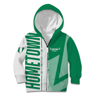 Hometown Nigeria Kid Hoodie Flag and Map - Wonder Print Shop