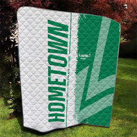 Hometown Nigeria Quilt Flag and Map - Wonder Print Shop