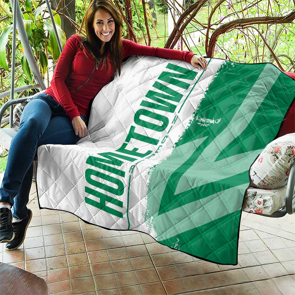 Hometown Nigeria Quilt Flag and Map - Wonder Print Shop