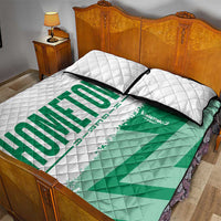 Hometown Nigeria Quilt Bed Set Flag and Map - Wonder Print Shop