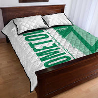 Hometown Nigeria Quilt Bed Set Flag and Map - Wonder Print Shop