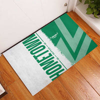 Hometown Nigeria Rubber Doormat Flag and Map - Wonder Print Shop