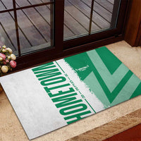 Hometown Nigeria Rubber Doormat Flag and Map - Wonder Print Shop