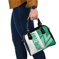 Hometown Nigeria Shoulder Handbag Flag and Map