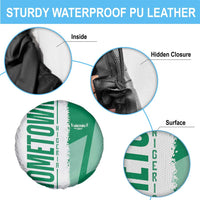 Hometown Nigeria Spare Tire Cover Flag and Map - Wonder Print Shop