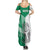 Hometown Nigeria Summer Maxi Dress Flag and Map - Wonder Print Shop
