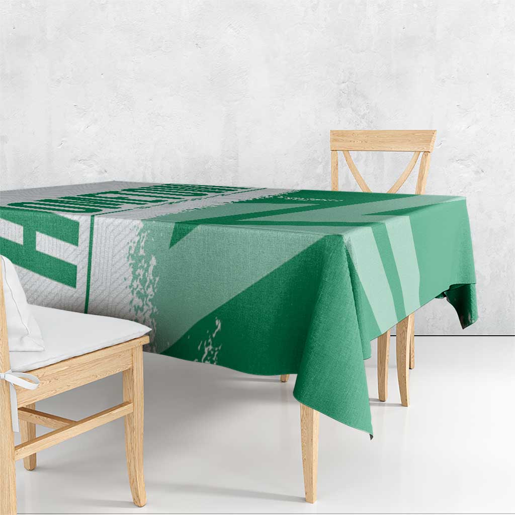 Hometown Nigeria Tablecloth Flag and Map - Wonder Print Shop