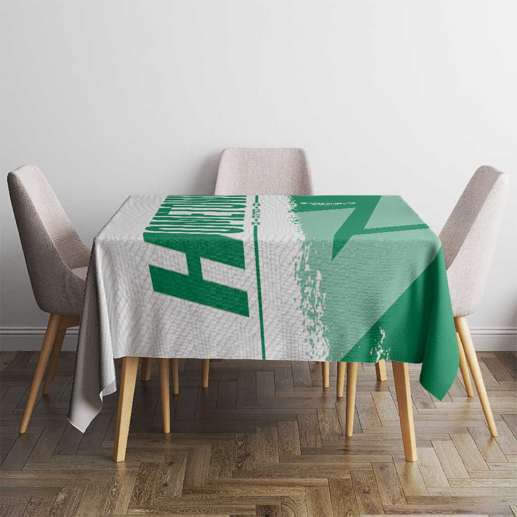 Hometown Nigeria Tablecloth Flag and Map - Wonder Print Shop