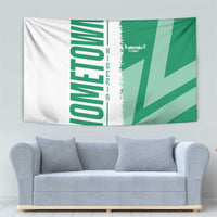 Hometown Nigeria Tapestry Flag and Map - Wonder Print Shop