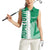 Hometown Nigeria Women Sleeveless Polo Shirt Flag and Map - Wonder Print Shop