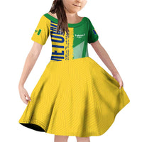 Hometown Saint Vincent and the Grenadines Family Matching Off Shoulder Short Dress and Hawaiian Shirt Flag and Map - Wonder Print Shop