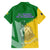 Hometown Saint Vincent and the Grenadines Family Matching Puletasi and Hawaiian Shirt Flag and Map - Wonder Print Shop