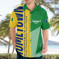 Hometown Saint Vincent and the Grenadines Hawaiian Shirt Flag and Map - Wonder Print Shop