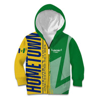 Hometown Saint Vincent and the Grenadines Kid Hoodie Flag and Map - Wonder Print Shop