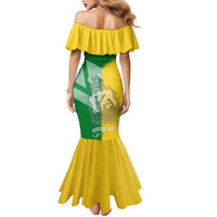 Hometown Saint Vincent and the Grenadines Mermaid Dress Flag and Map - Wonder Print Shop