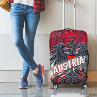 Coat Of Arms Austria Luggage Cover Grunge Style - Wonder Print Shop