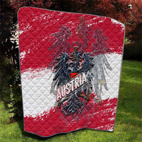 Coat Of Arms Austria Quilt Grunge Style - Wonder Print Shop
