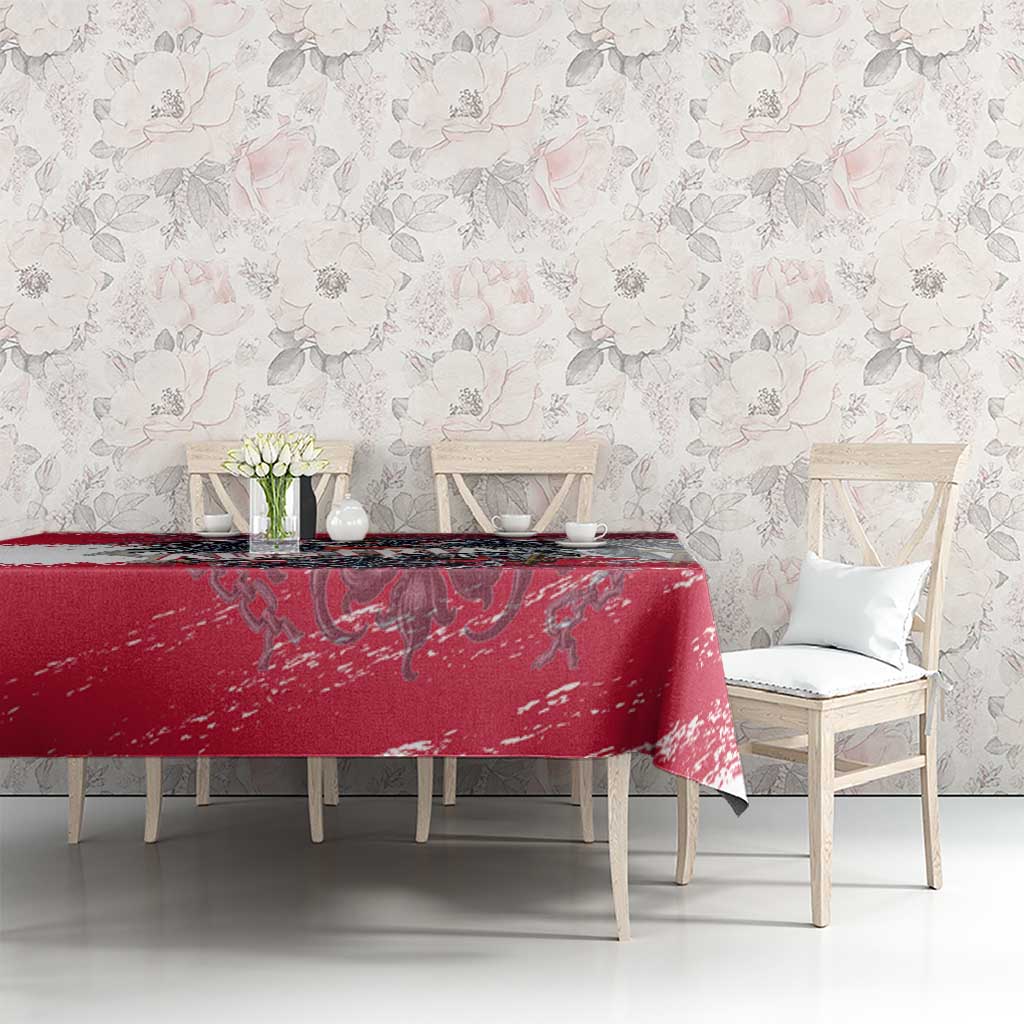 Coat Of Arms Austria Tablecloth Grunge Style - Wonder Print Shop