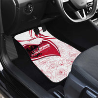 Austria In My Heart Car Mats Osterreich Map Flag - Wonder Print Shop