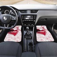 Austria In My Heart Car Mats Osterreich Map Flag - Wonder Print Shop
