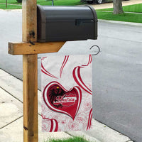 Austria In My Heart Garden Flag Osterreich Map Flag - Wonder Print Shop