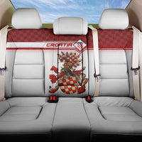 Croatia Back Car Seat Cover Vintage Coat Of Arms - Wonder Print Shop
