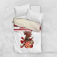 Croatia Bedding Set Vintage Coat Of Arms - Wonder Print Shop