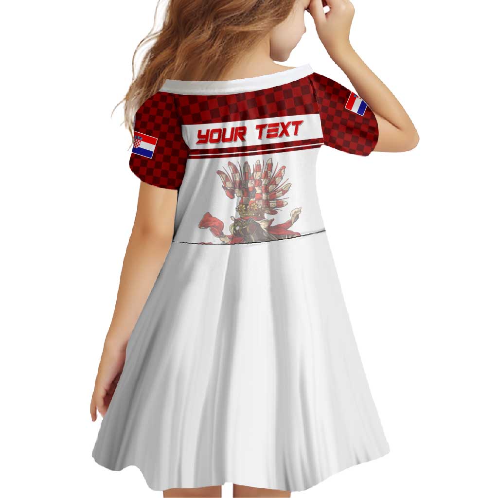 Personalized Croatia Family Matching Tank Maxi Dress and Hawaiian Shirt Vintage Coat Of Arms - Wonder Print Shop