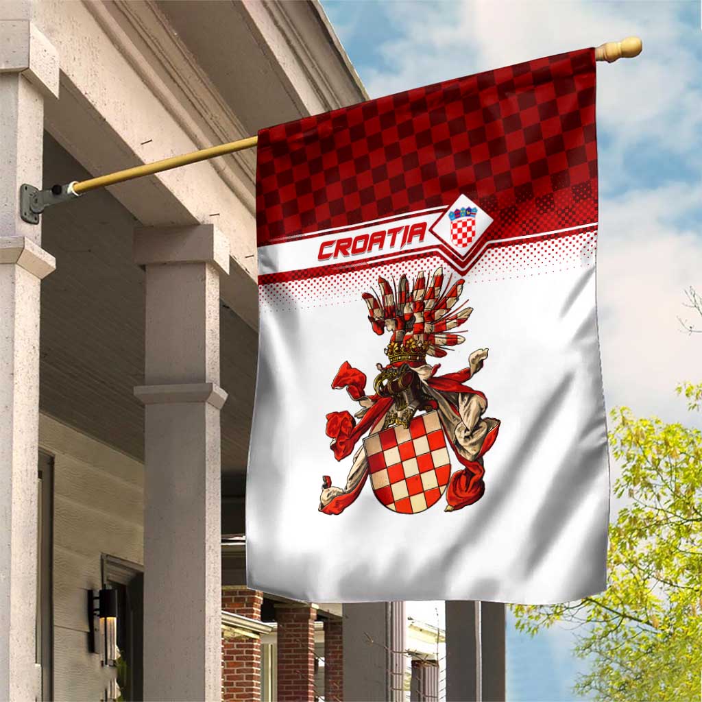 Croatia Garden Flag Vintage Coat Of Arms - Wonder Print Shop