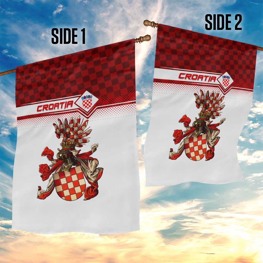 Croatia Garden Flag Vintage Coat Of Arms - Wonder Print Shop