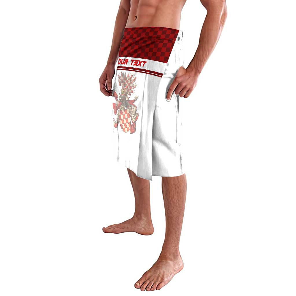 Personalized Croatia Lavalava Vintage Coat Of Arms - Wonder Print Shop