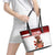 Croatia Leather Tote Bag Vintage Coat Of Arms - Wonder Print Shop