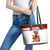 Croatia Leather Tote Bag Vintage Coat Of Arms - Wonder Print Shop