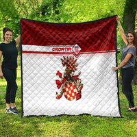 Croatia Quilt Vintage Coat Of Arms - Wonder Print Shop