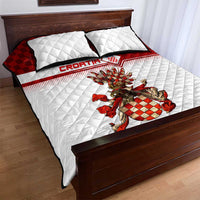 Croatia Quilt Bed Set Vintage Coat Of Arms - Wonder Print Shop