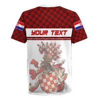 Personalized Croatia Rugby Jersey Vintage Coat Of Arms - Wonder Print Shop