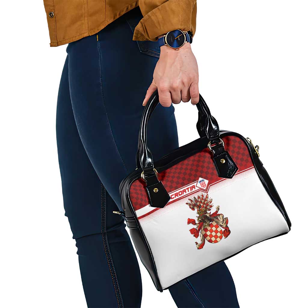 Croatia Shoulder Handbag Vintage Coat Of Arms