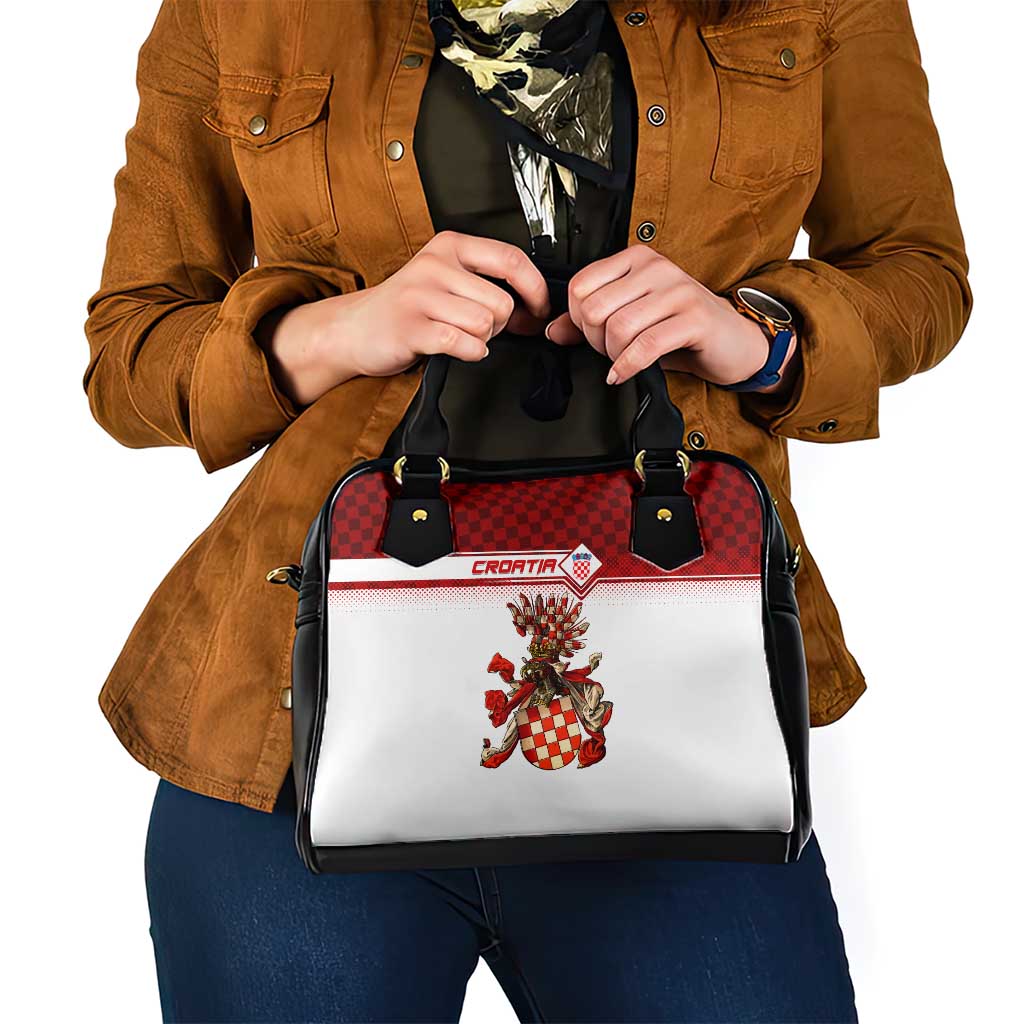 Croatia Shoulder Handbag Vintage Coat Of Arms
