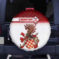 Croatia Spare Tire Cover Vintage Coat Of Arms - Wonder Print Shop
