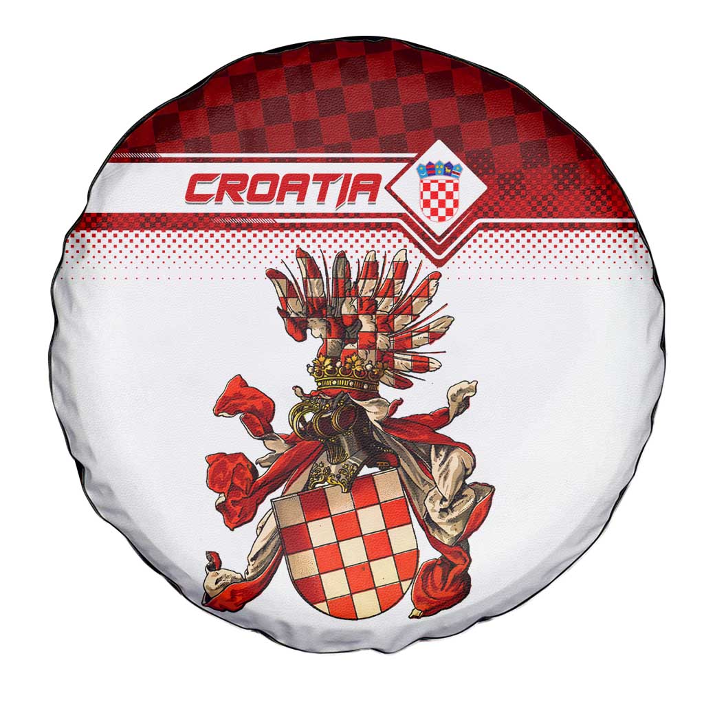 Croatia Spare Tire Cover Vintage Coat Of Arms - Wonder Print Shop