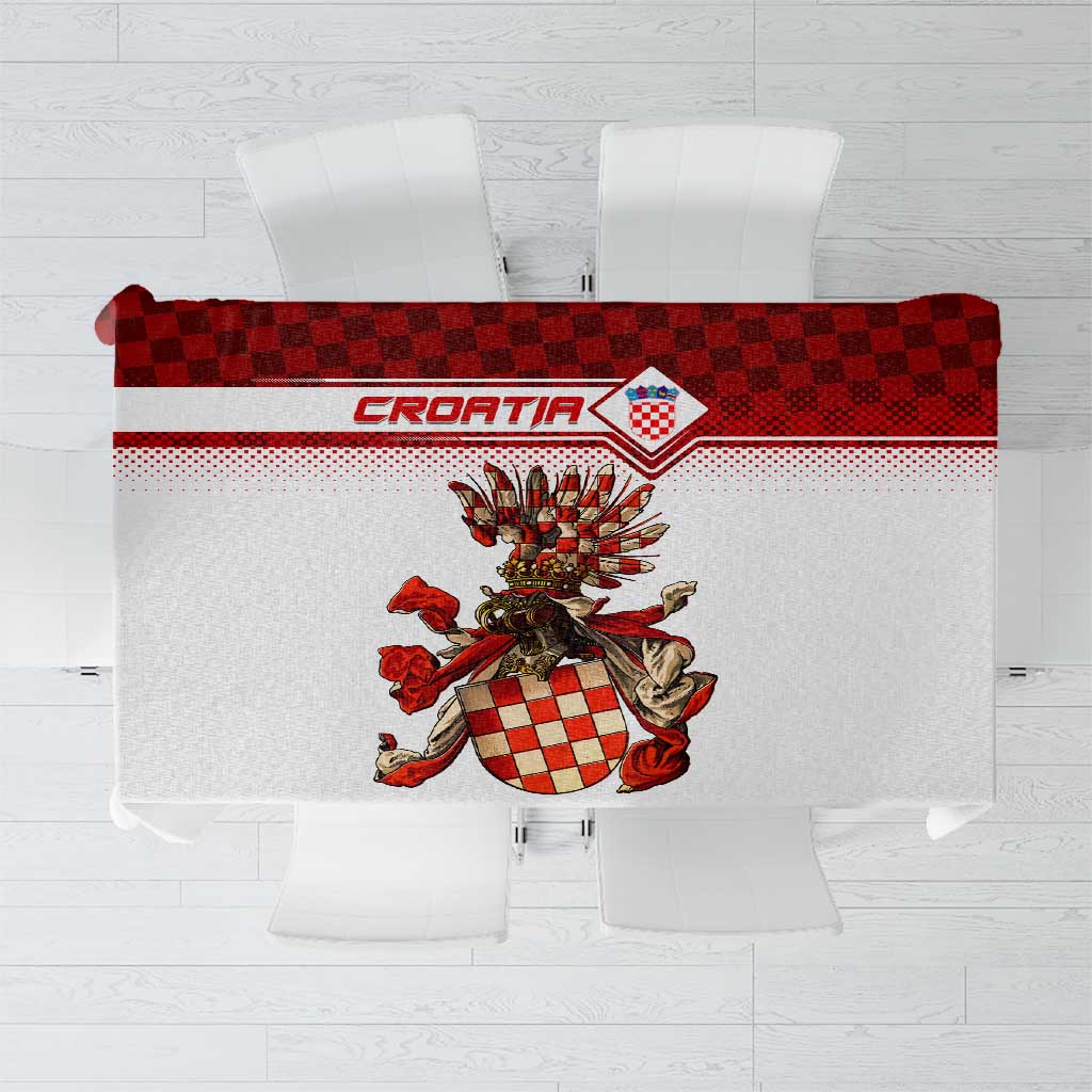 Croatia Tablecloth Vintage Coat Of Arms - Wonder Print Shop