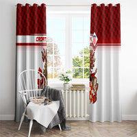 Croatia Window Curtain Vintage Coat Of Arms - Wonder Print Shop