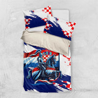 Croatian Knights Bedding Set Hrvatska Coat Of Arms - Wonder Print Shop