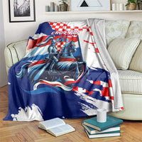 Croatian Knights Blanket Hrvatska Coat Of Arms