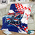 Croatian Knights Blanket Hrvatska Coat Of Arms